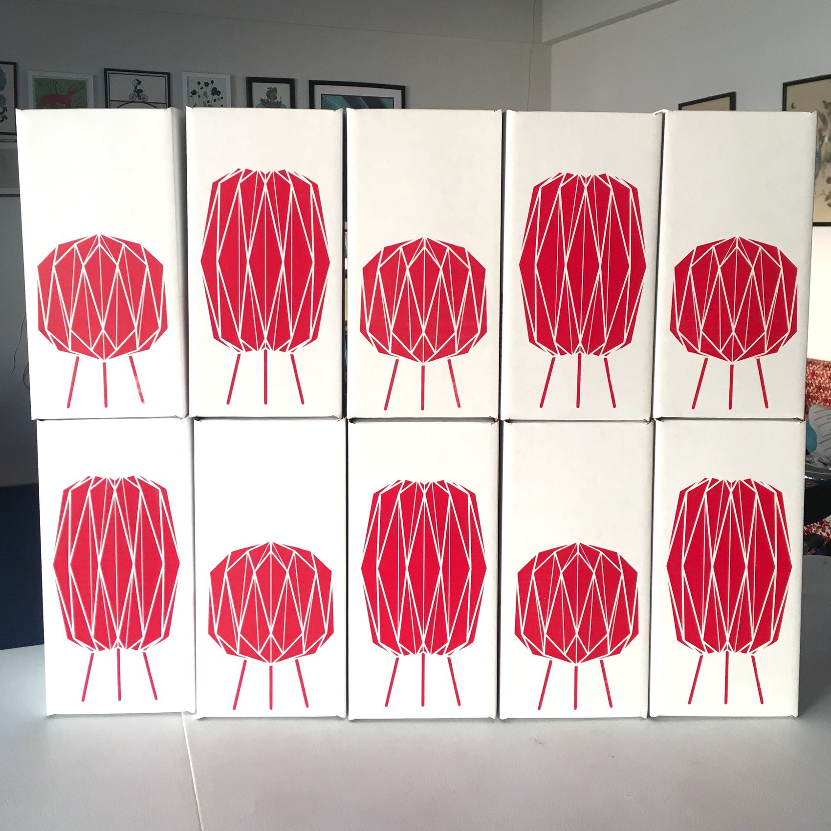 stack of boxes
